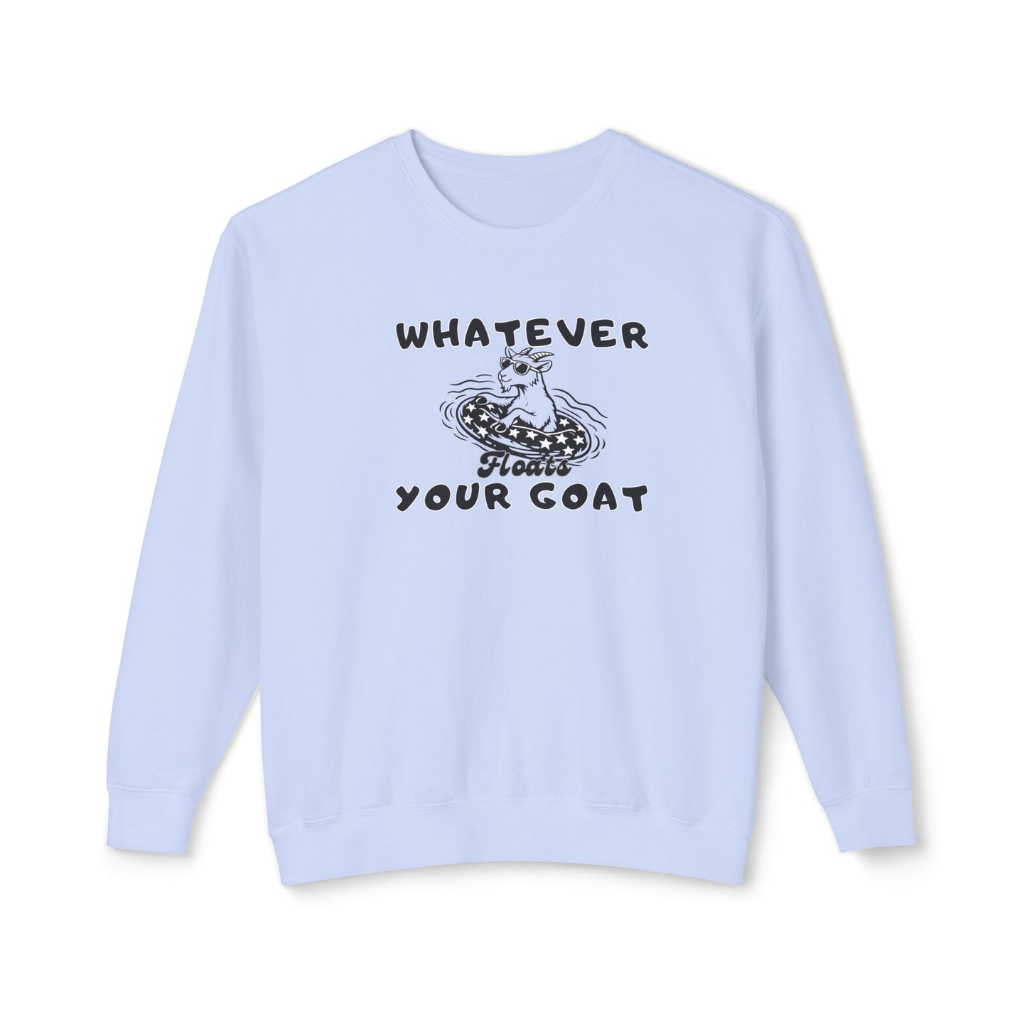 INSPIRED Goat Unisex Lightweight Crewneck Sweatshirt