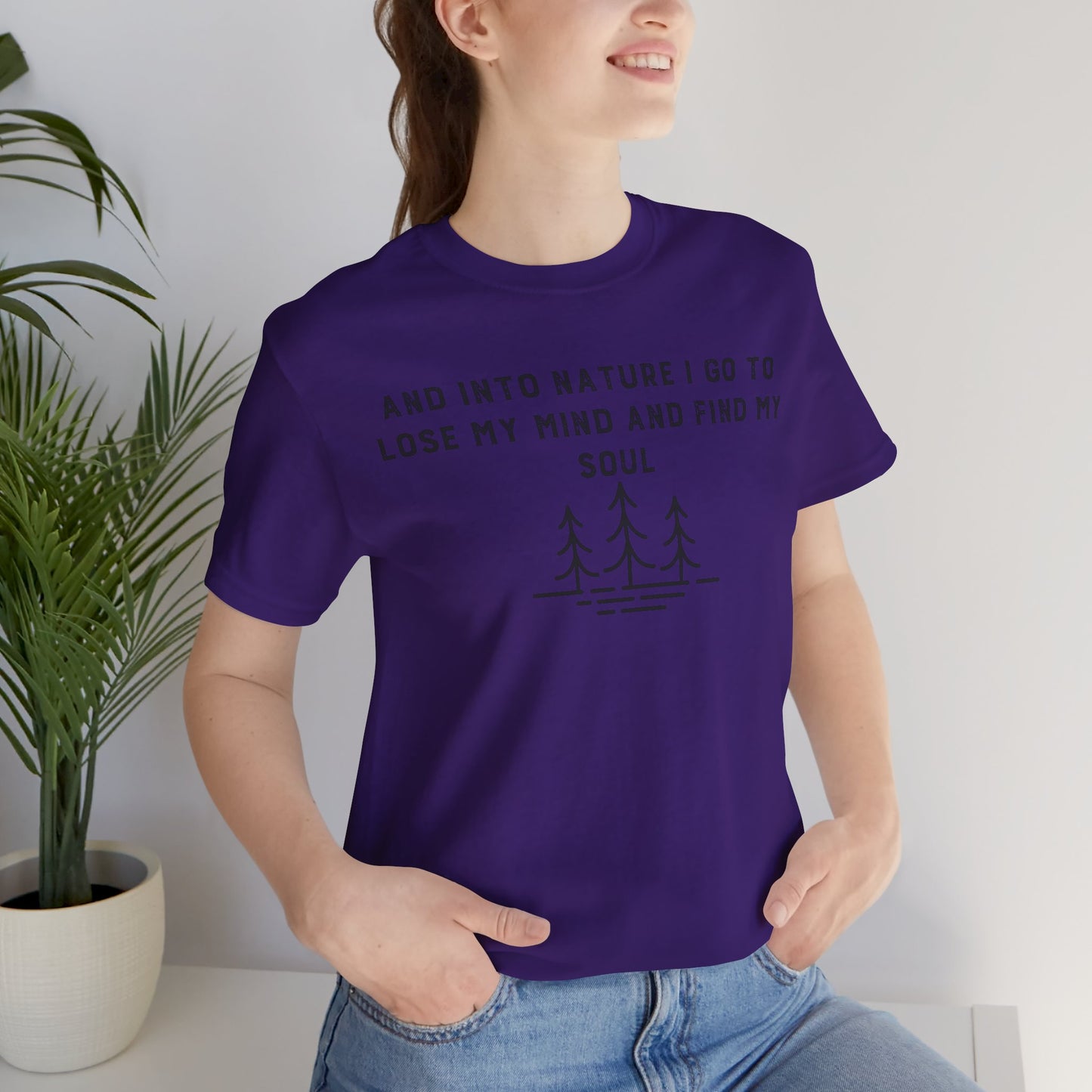 INSPIRED GARDEN Unisex Jersey Short Sleeve Tee