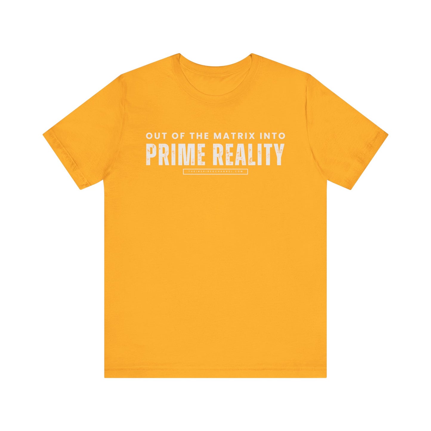 PRIME REALITY UNISEX Jersey Short Sleeve Tee