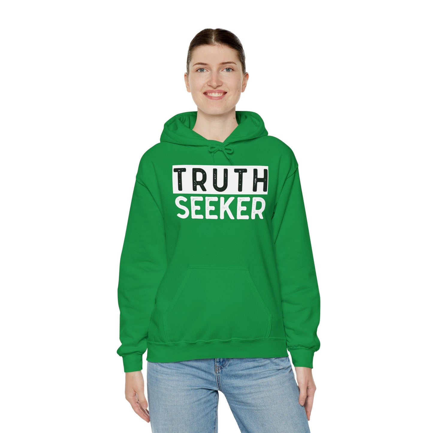 INSPIRED Truth Seeker UNISEX Heavy Blend Hooded Sweatshirt