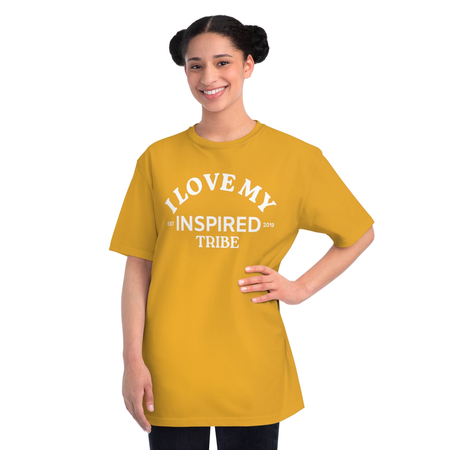 I LOVE MY INSPIRED TRIBE Unisex Organic Classic T-Shirt