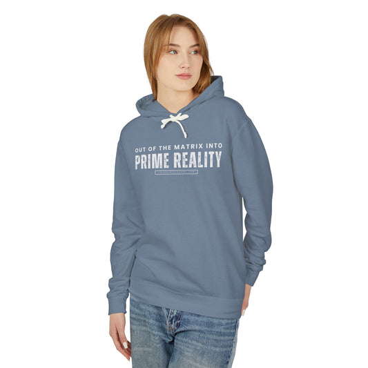 PRIME REALITY Unisex Lightweight Hooded Sweatshirt