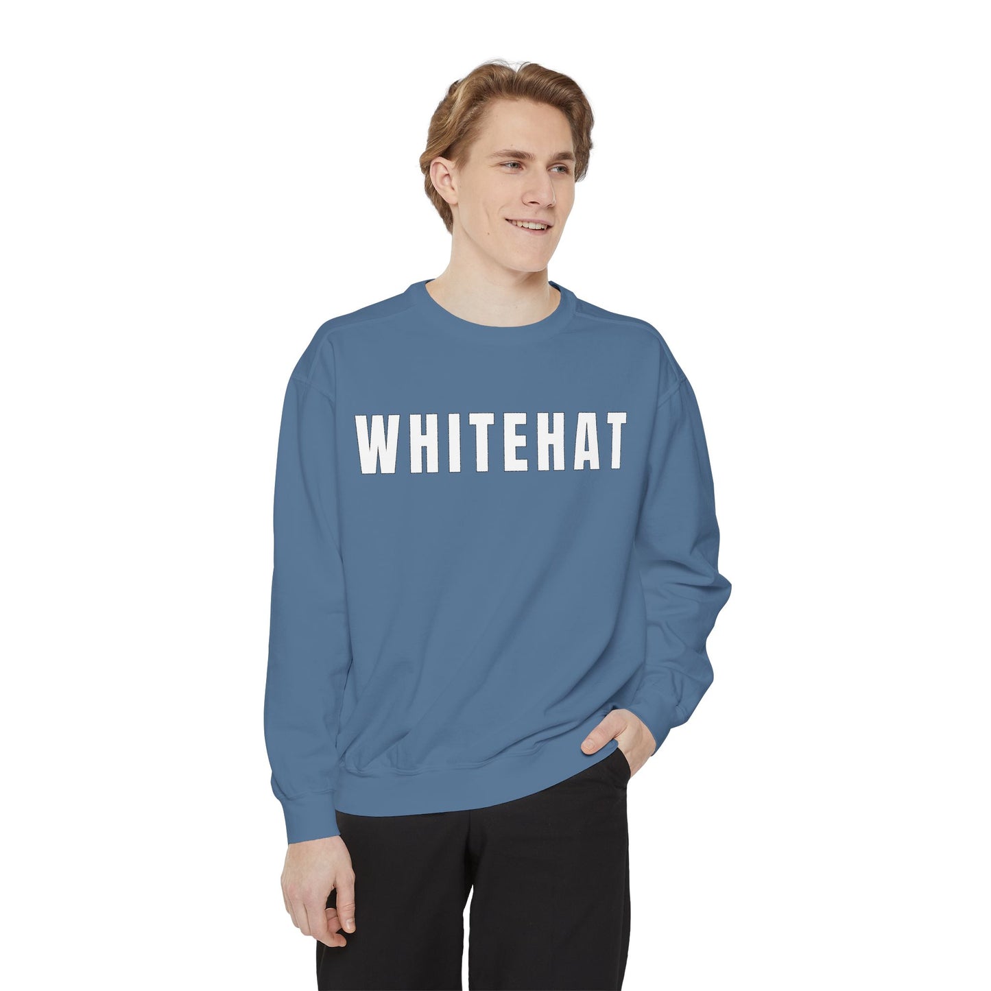 INSPIRED Whitehat UNISEX Garment-Dyed Sweatshirt