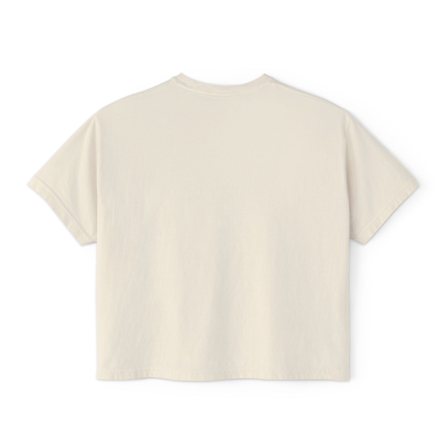 INSPIRED Big Bear Farm Women's Boxy Tee — Minimal Rustic Bear Logo, Est. 2025