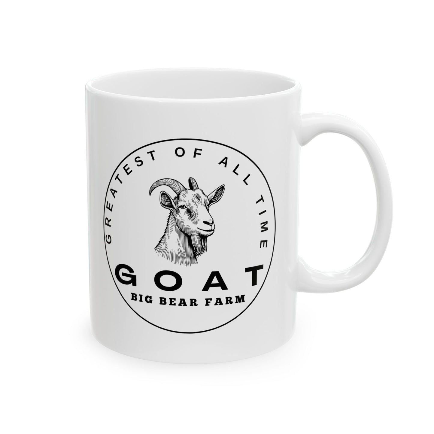 INSPIRED GOAT  Ceramic Mug  Coffee Cup