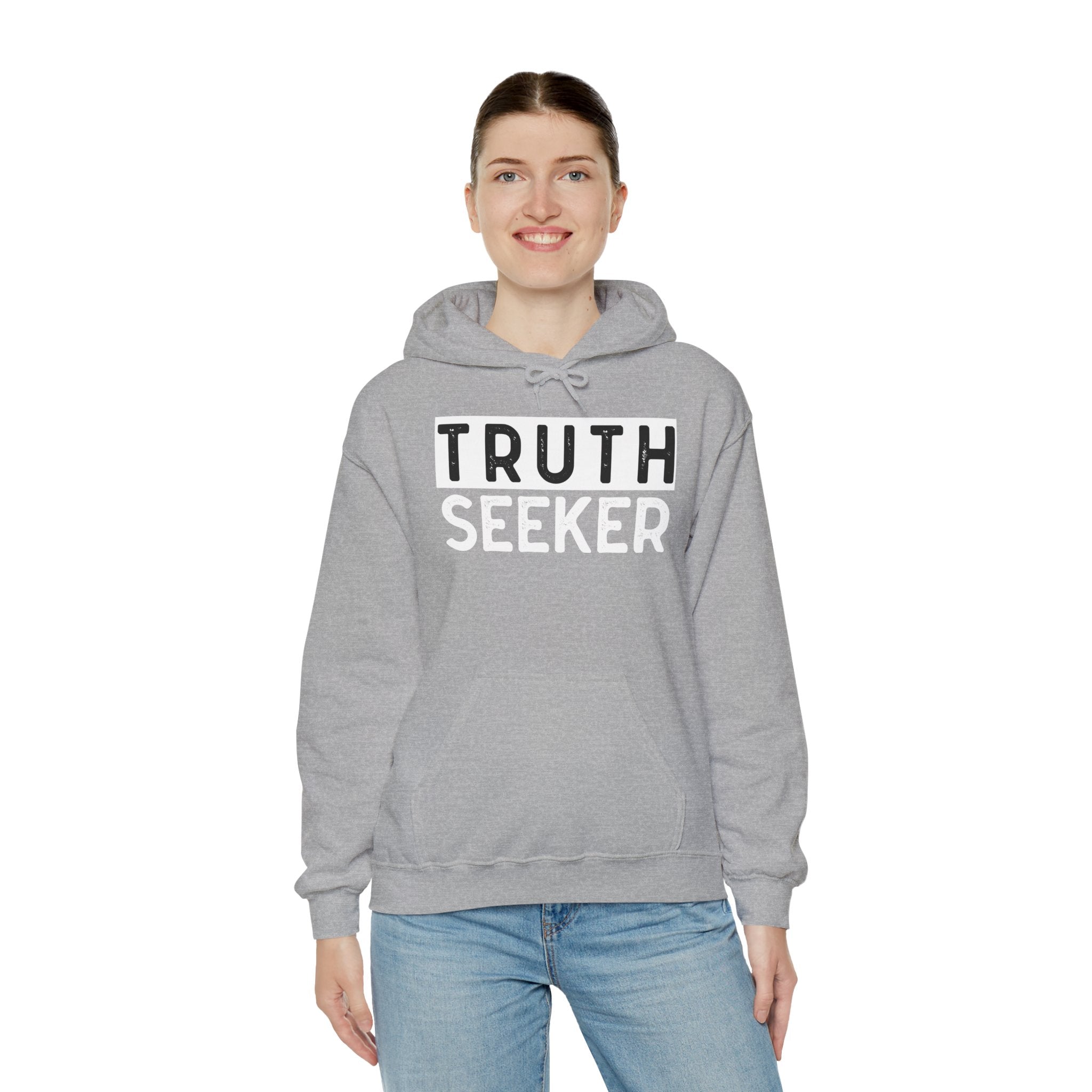 INSPIRED Truth Seeker UNISEX Heavy Blend Hooded Sweatshirt