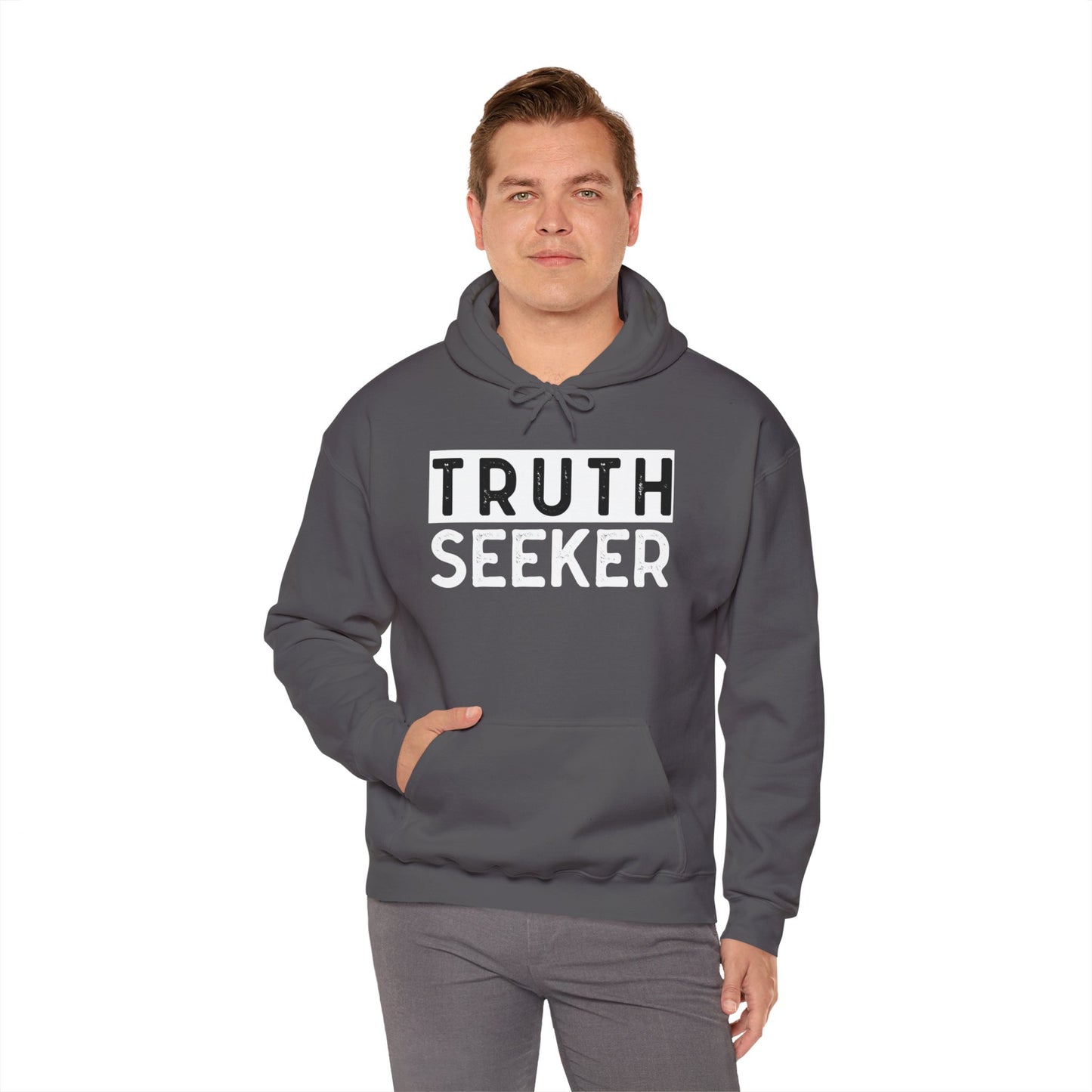INSPIRED Truth Seeker UNISEX Heavy Blend Hooded Sweatshirt