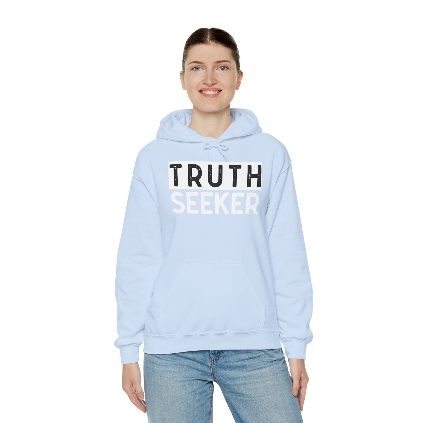 INSPIRED Truth Seeker UNISEX Heavy Blend Hooded Sweatshirt