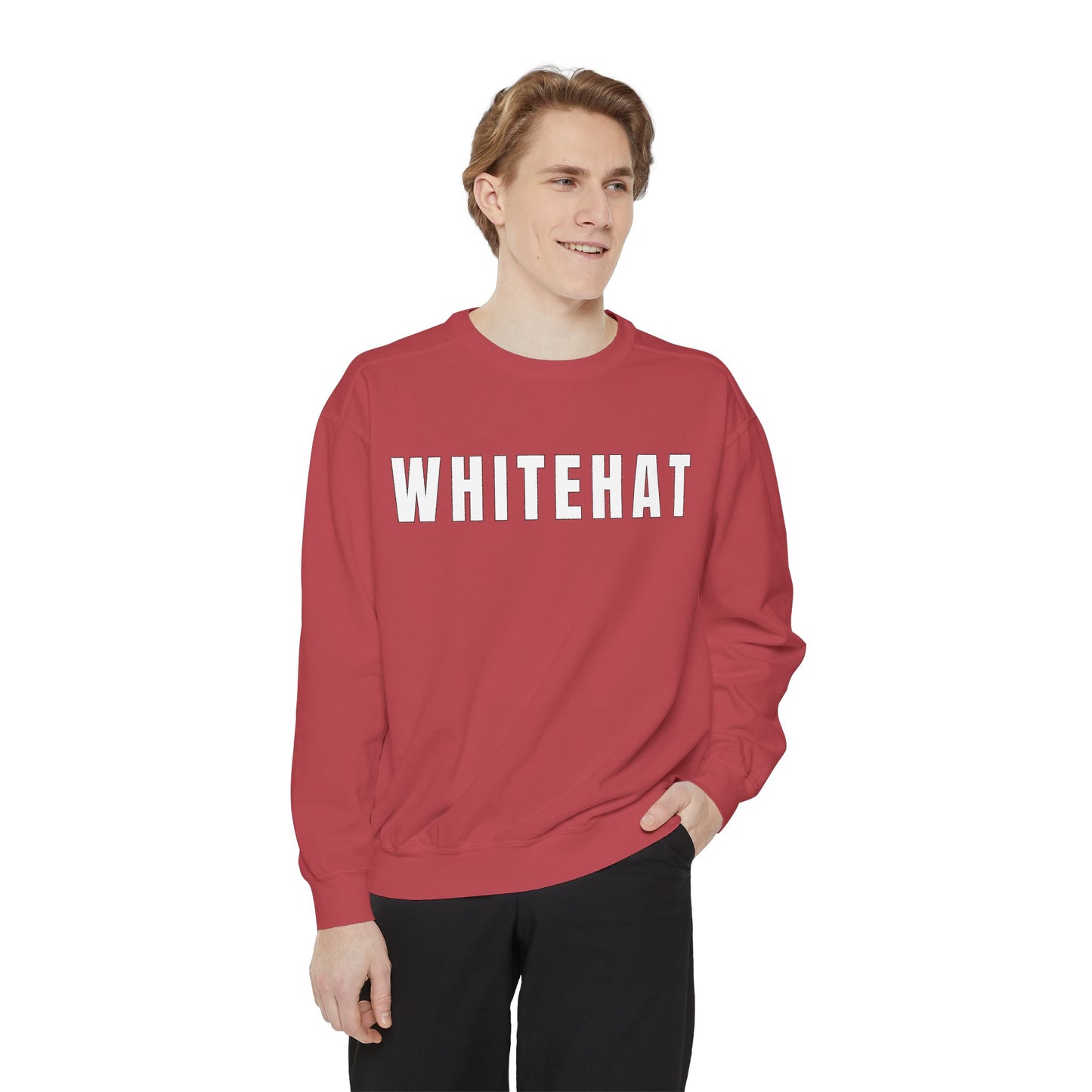 INSPIRED Whitehat UNISEX Garment-Dyed Sweatshirt