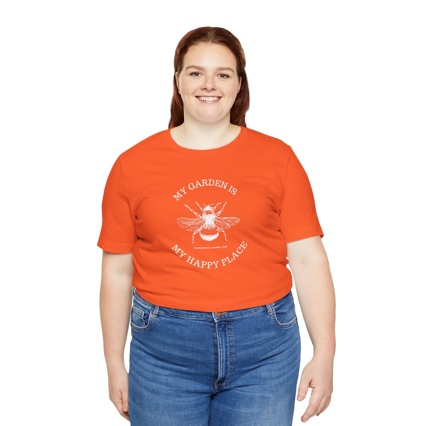 INSPIRED GARDEN Unisex Jersey Short Sleeve Tee