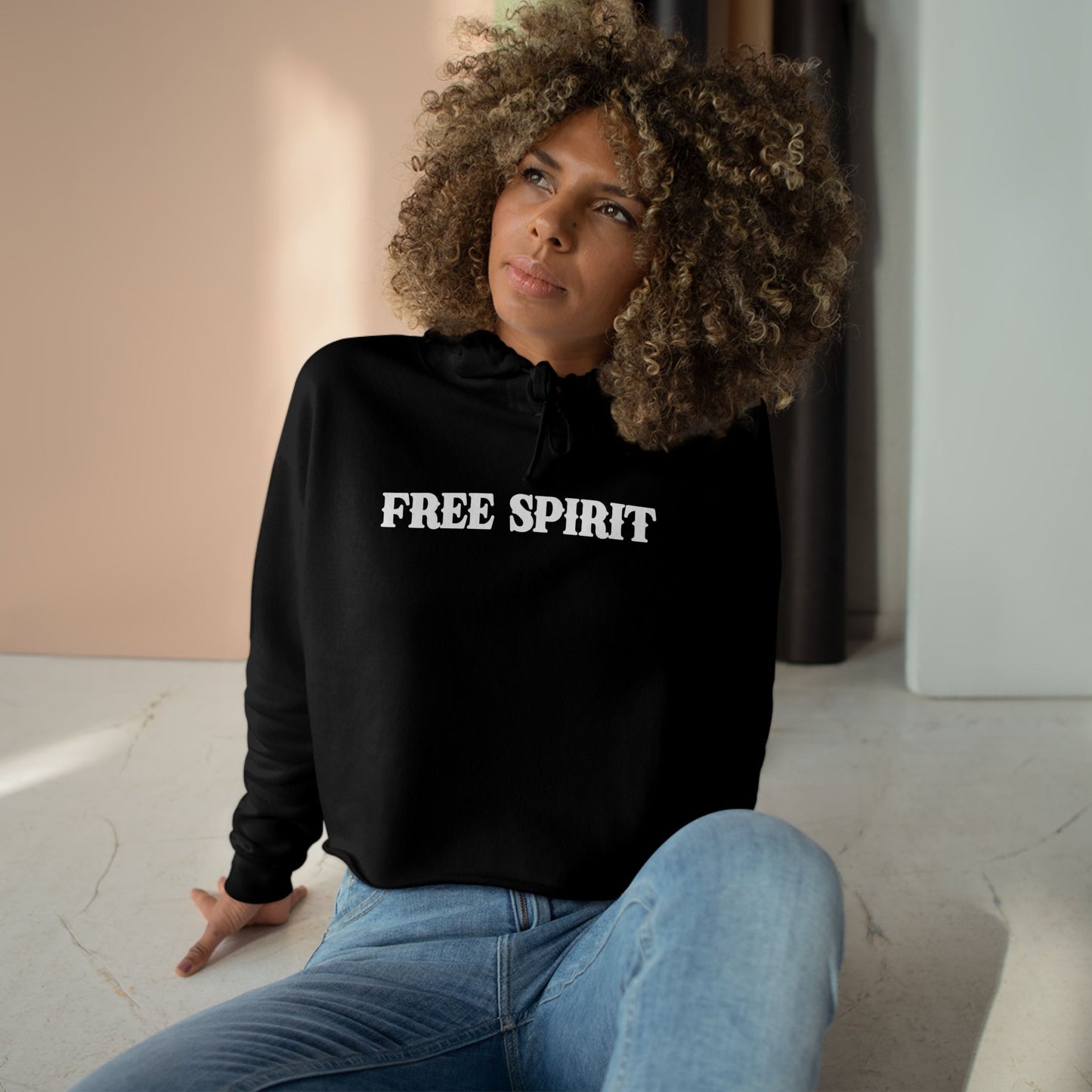 FREE SPIRIT Crop Hoodie