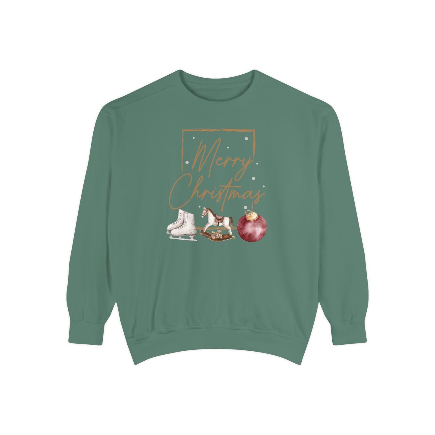 INSPIRED SPECIAL CHRISTMAS EDITION UNISEX Garment-Dyed Sweatshirt
