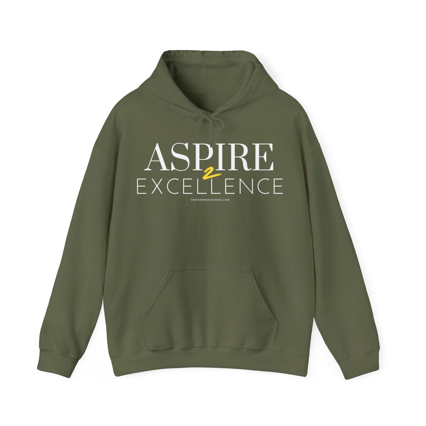 INSPIRED Aspire 2 Excellence UNISEX Heavy Blend Hooded Sweatshirt