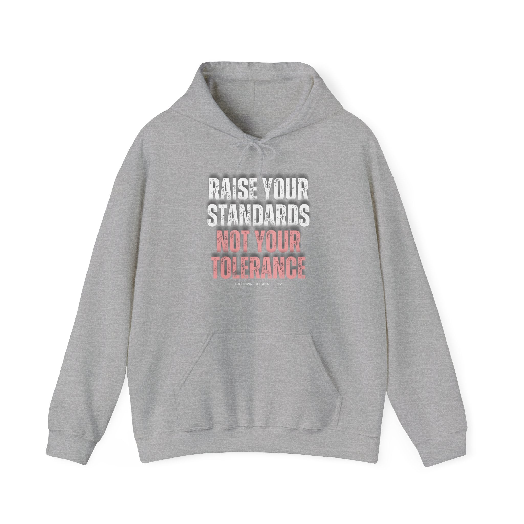 INSPIRED RAISE YOUR STANDARDS Unisex Heavy Blend™ Hooded Sweatshirt