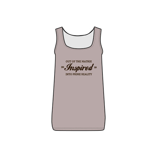 INSPIRED PRIME REALITY  Women's Micro Ribbed Tank