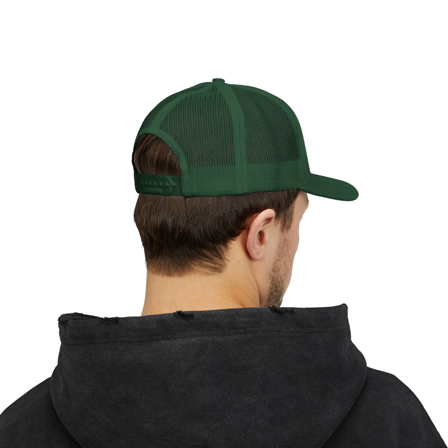 Inspired Snapback Trucker Cap — Rhinestone 'INSPIRED' Mesh Hat