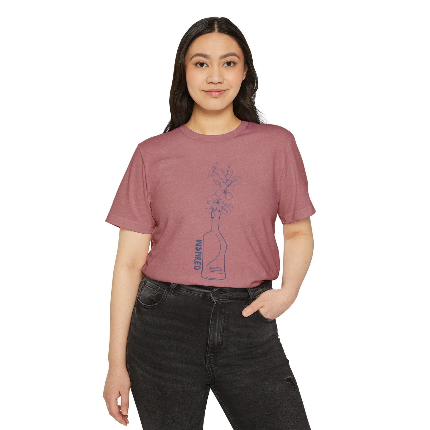 INSPIRED GARDEN V Unisex Recycled ORGANIC T-Shirt