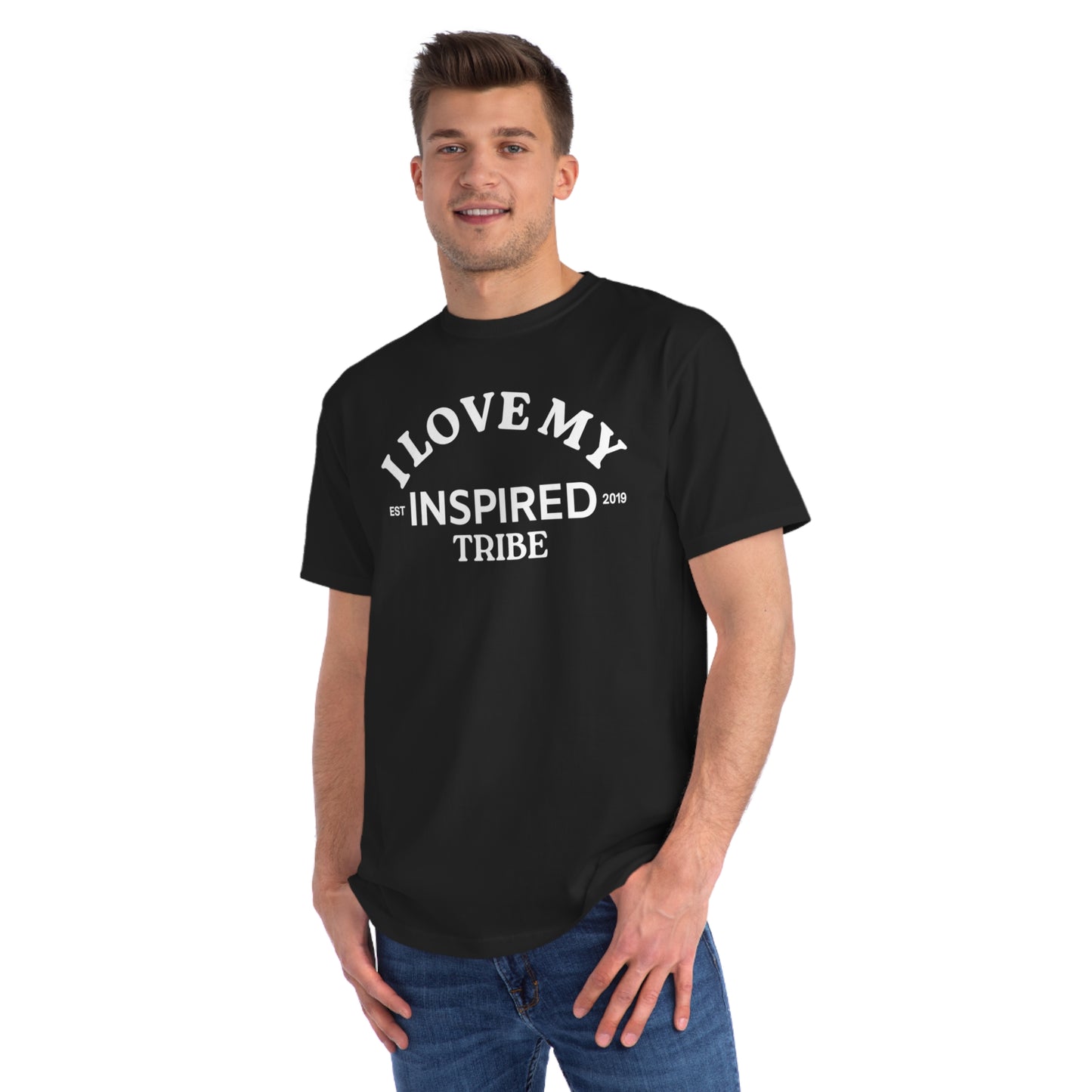 I LOVE MY INSPIRED TRIBE Unisex Organic Classic T-Shirt