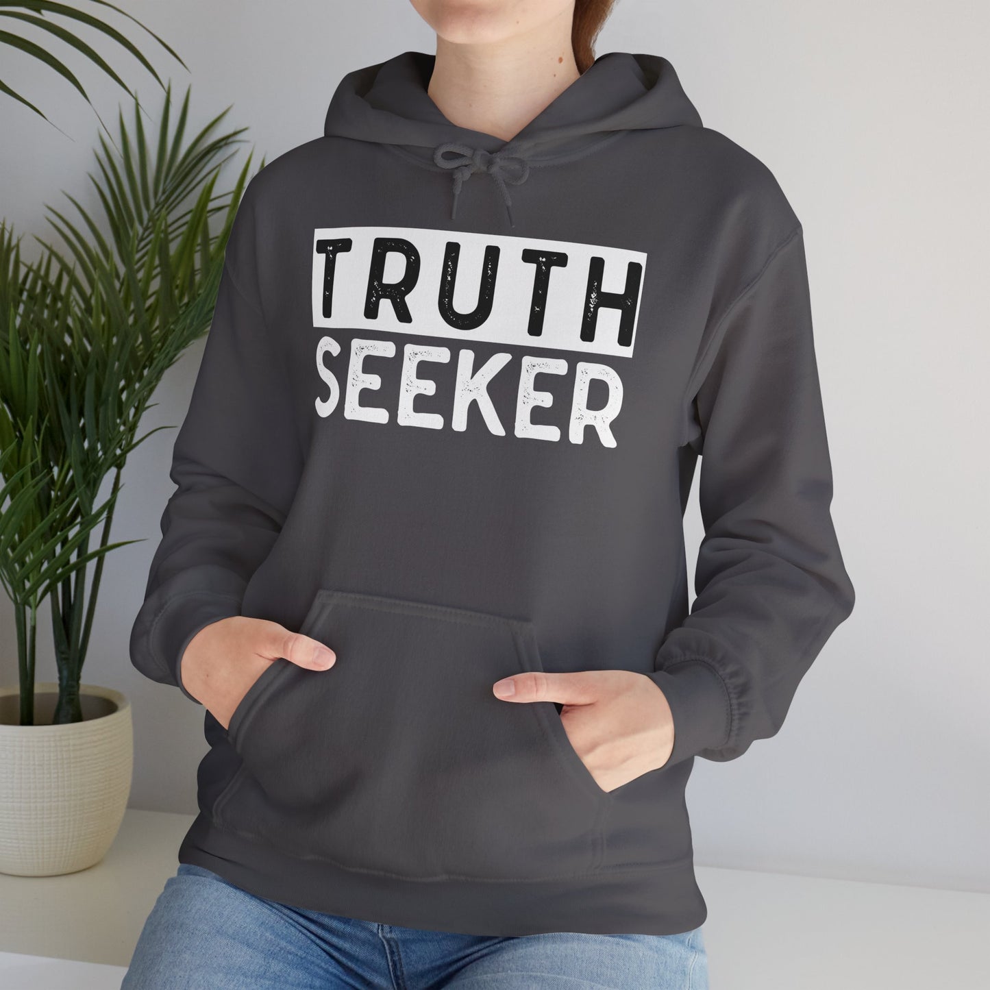 INSPIRED Truth Seeker UNISEX Heavy Blend Hooded Sweatshirt