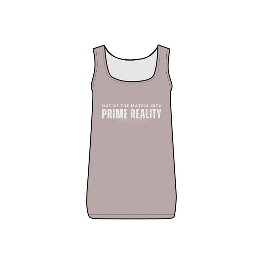 PRIME REALITY Women's Micro Ribbed Tank