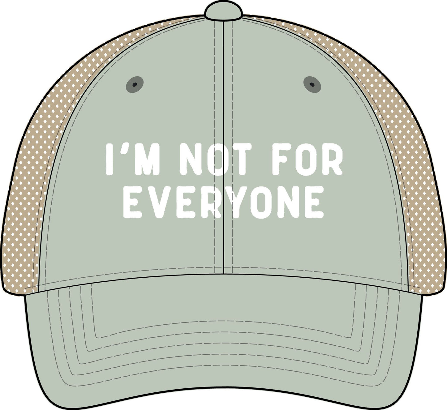 INSPIRED Everyone Women's Washed Mesh-Back Cap Embroidered