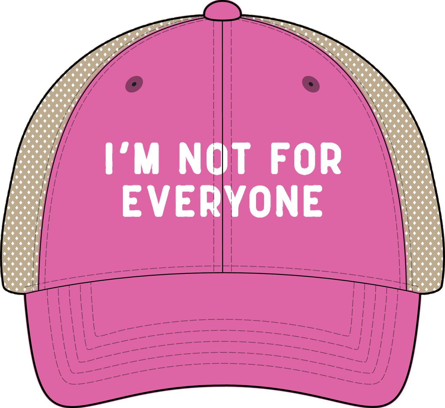INSPIRED Everyone Women's Washed Mesh-Back Cap Embroidered