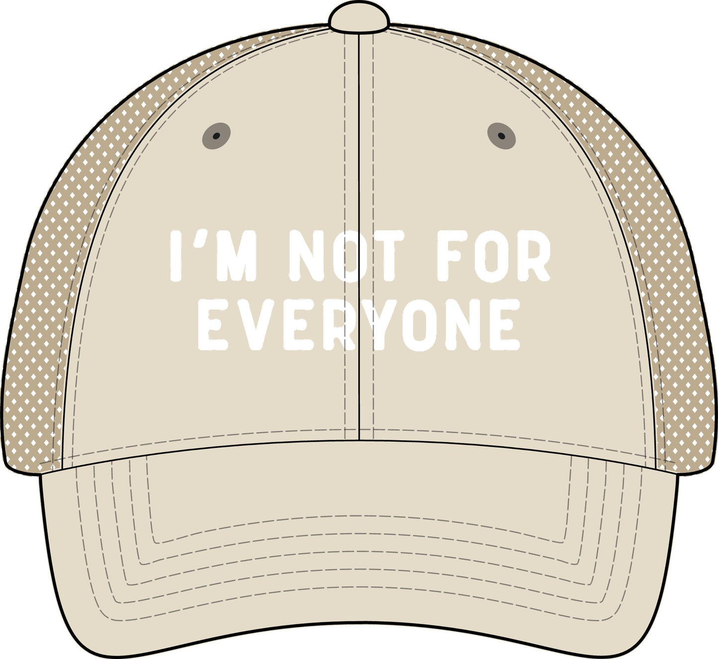 INSPIRED Everyone Women's Washed Mesh-Back Cap Embroidered