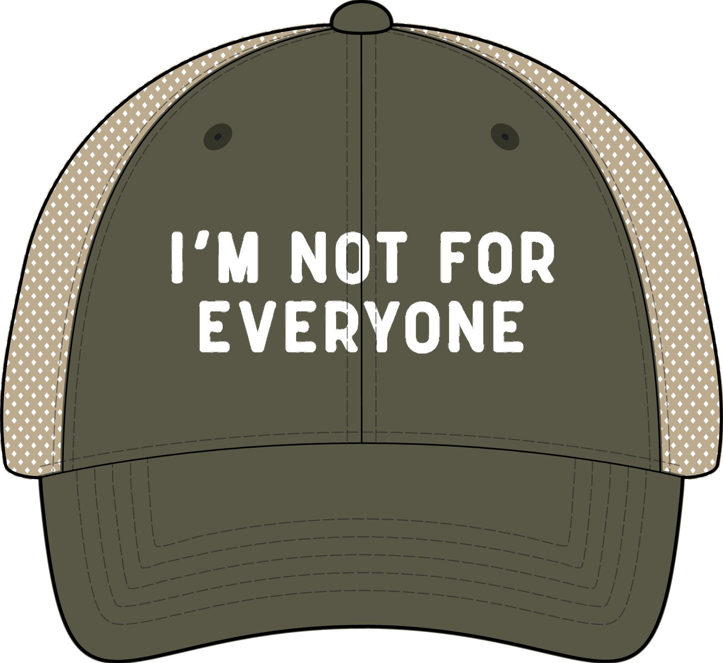 INSPIRED Everyone Women's Washed Mesh-Back Cap Embroidered