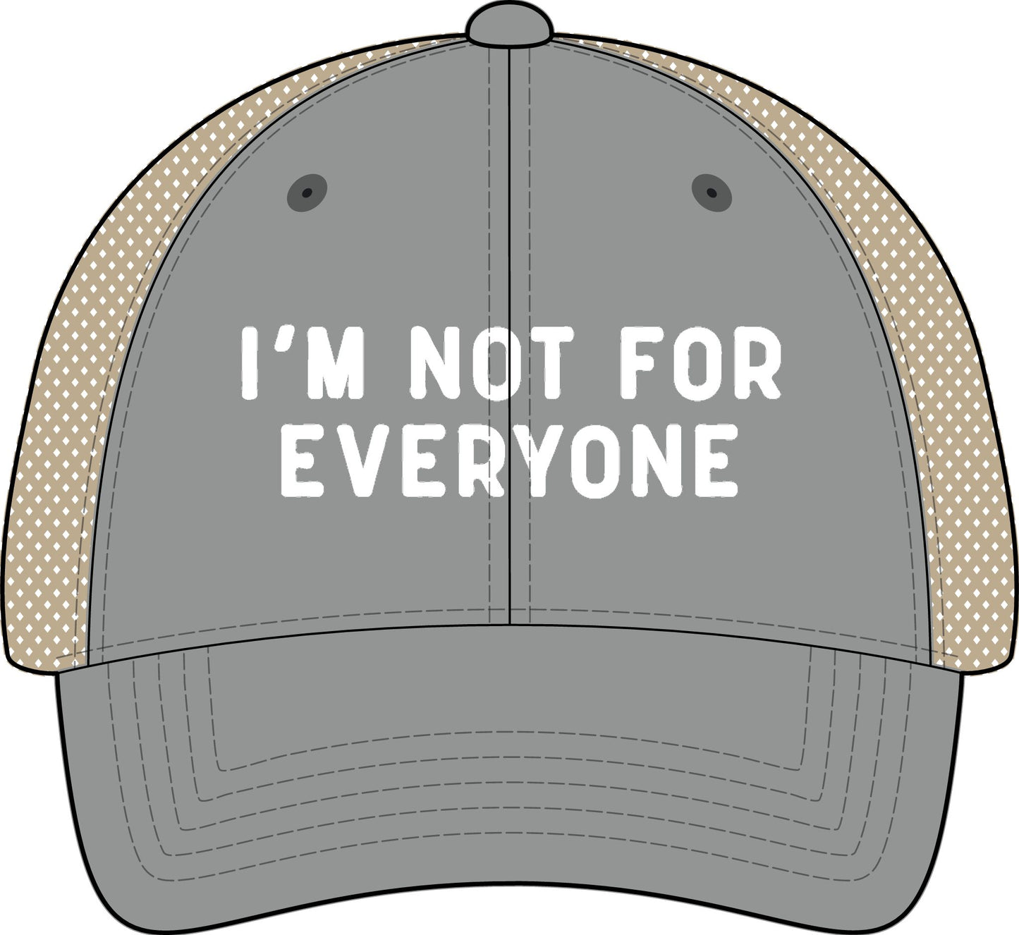 INSPIRED Everyone Women's Washed Mesh-Back Cap Embroidered