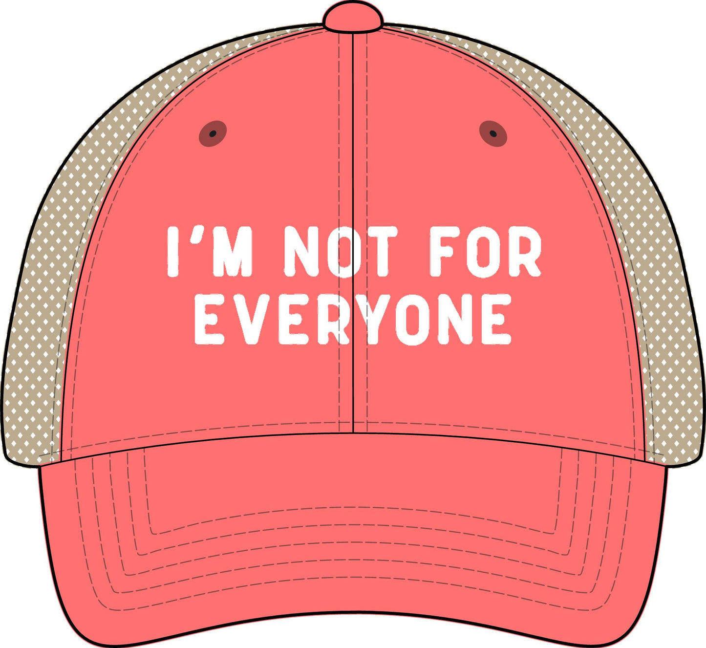 INSPIRED Everyone Women's Washed Mesh-Back Cap Embroidered