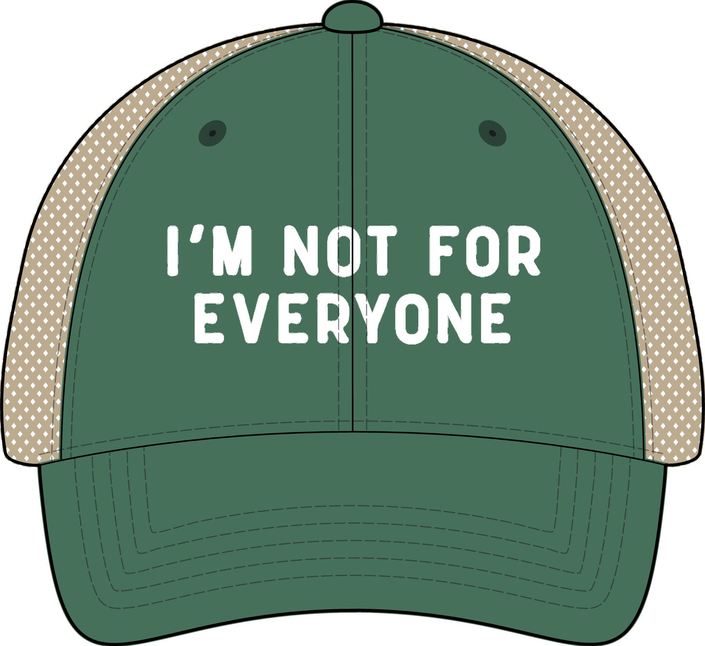 INSPIRED Everyone Women's Washed Mesh-Back Cap Embroidered