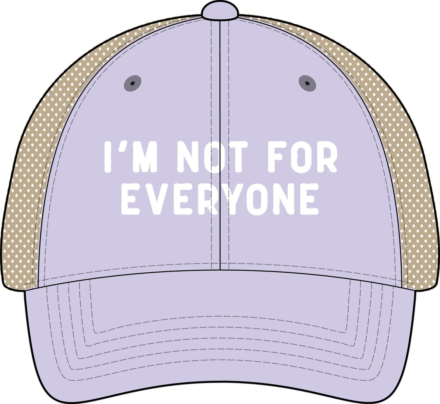 INSPIRED Everyone Women's Washed Mesh-Back Cap Embroidered