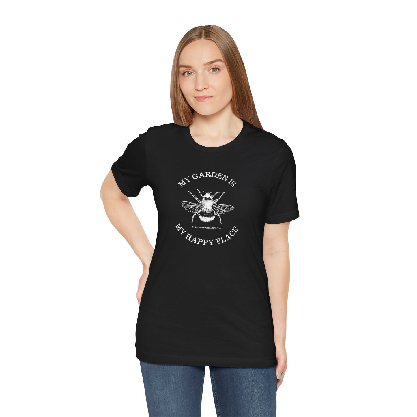 INSPIRED GARDEN Unisex Jersey Short Sleeve Tee