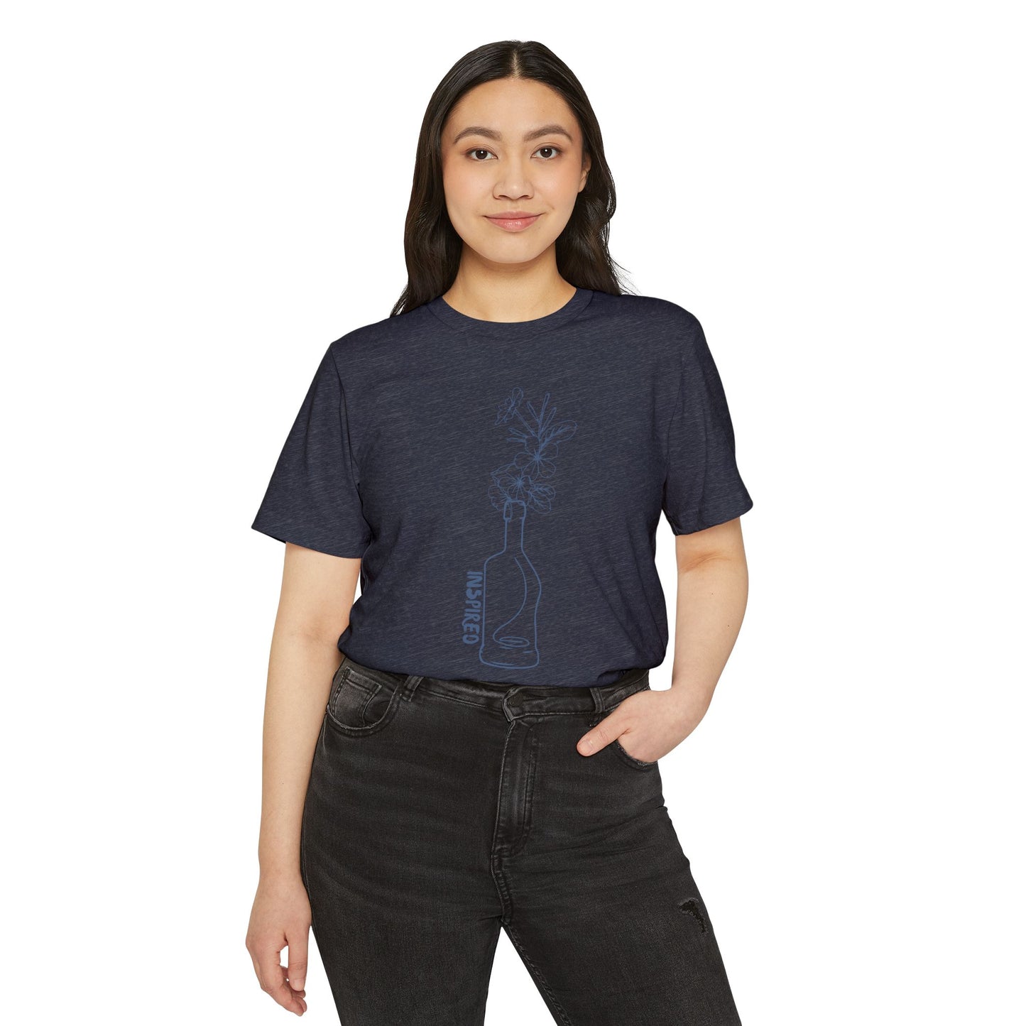 INSPIRED GARDEN V Unisex Recycled ORGANIC T-Shirt