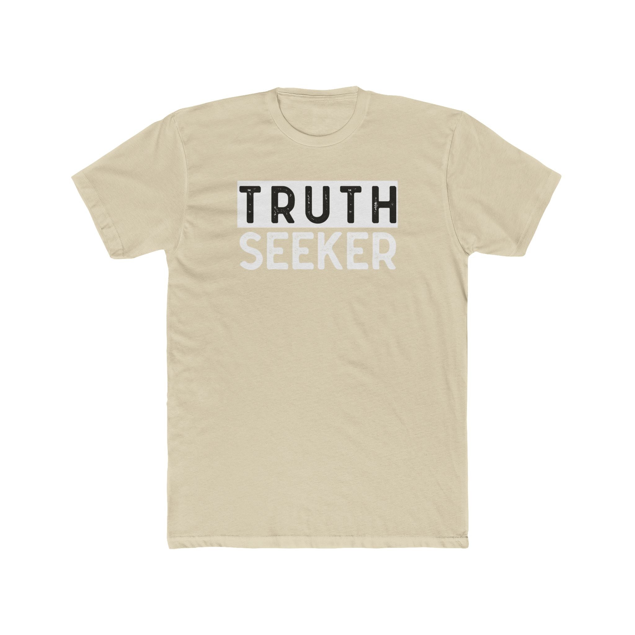 INSPIRED Truth Seeker H Men's Cotton Crew Tee