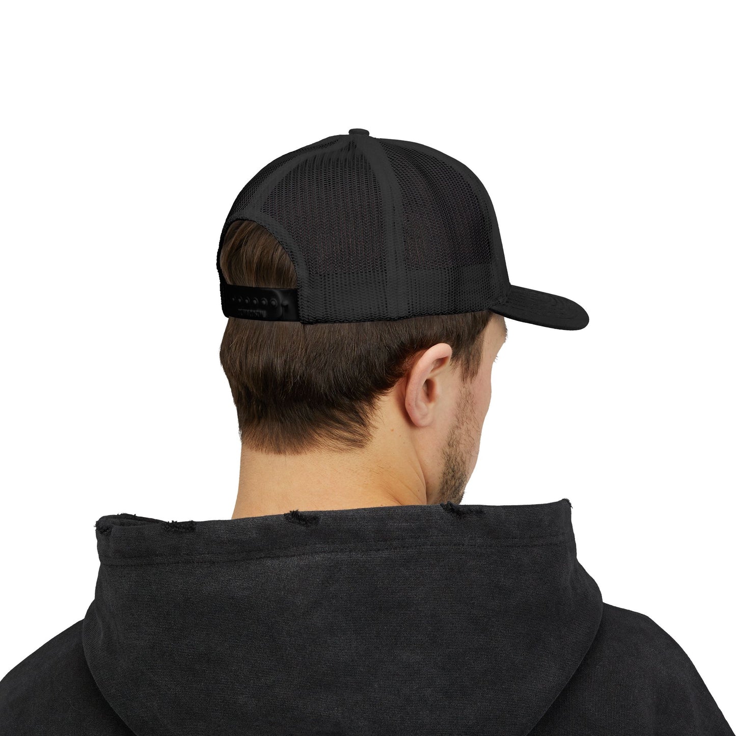 Inspired Snapback Trucker Cap — Rhinestone 'INSPIRED' Mesh Hat
