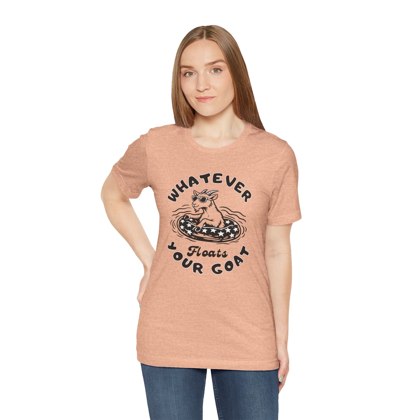 INSPIRED GOAT Float B Unisex Jersey Short Sleeve Tee