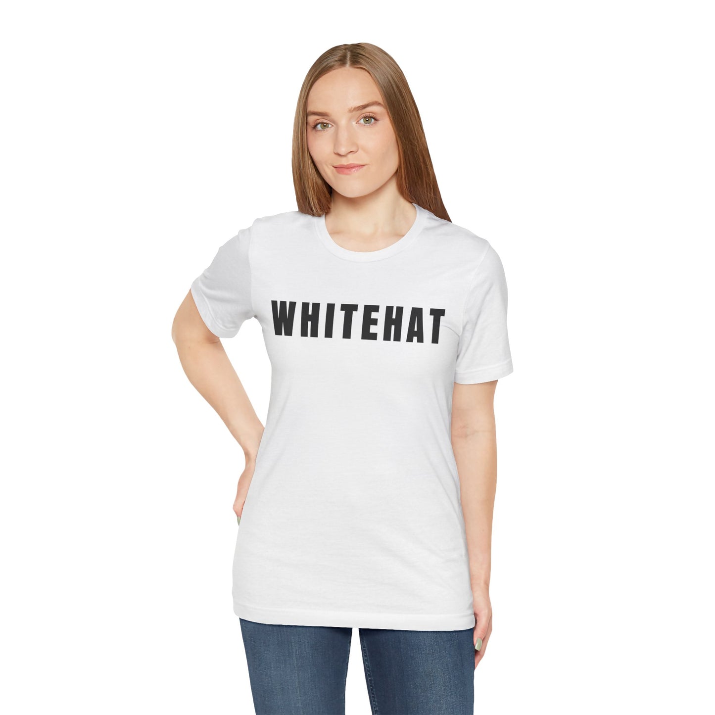 INSPIRED WHITEHAT W Unisex Jersey Short Sleeve Tee
