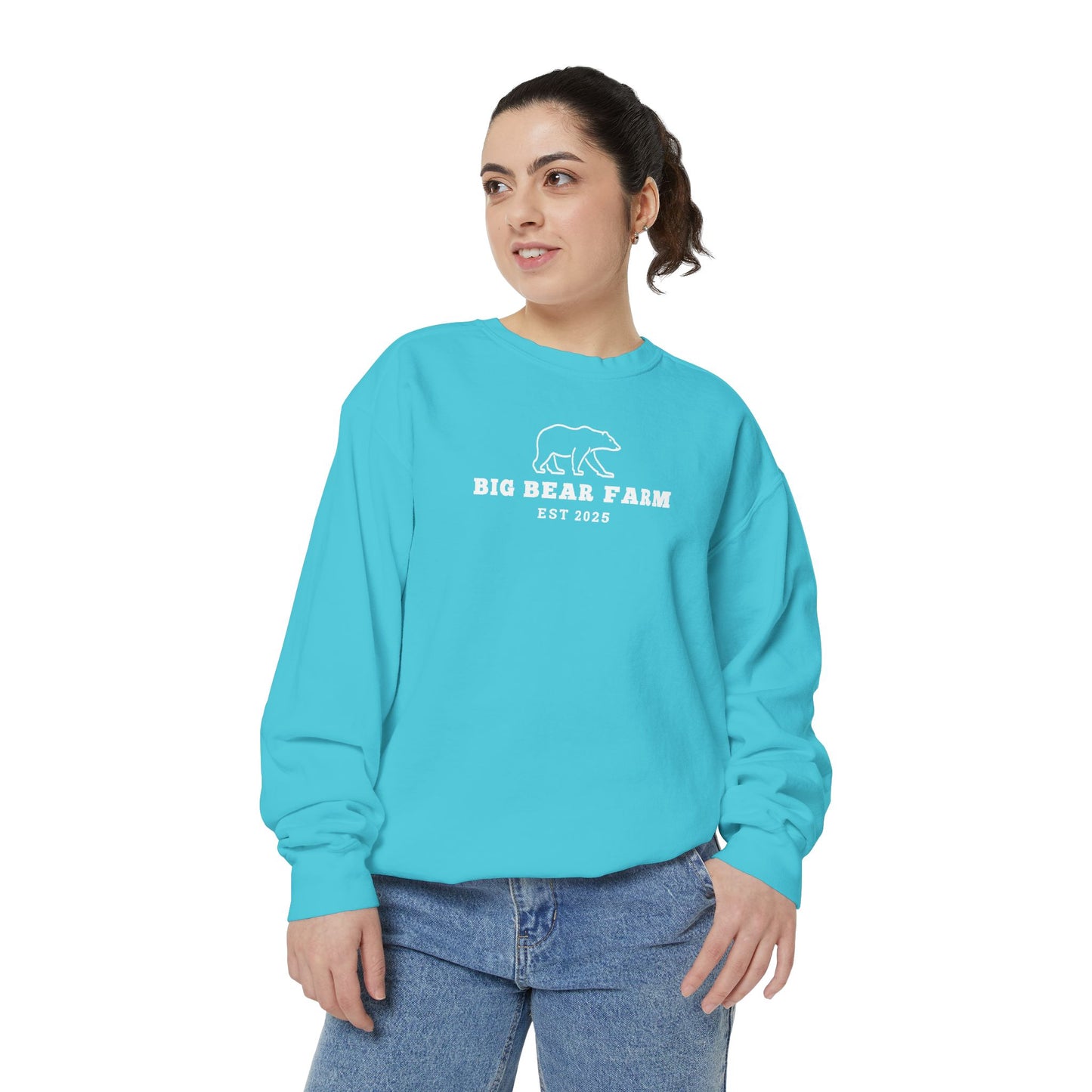 INSPIRED Big Bear Farm Unisex Dyed Sweatshirt