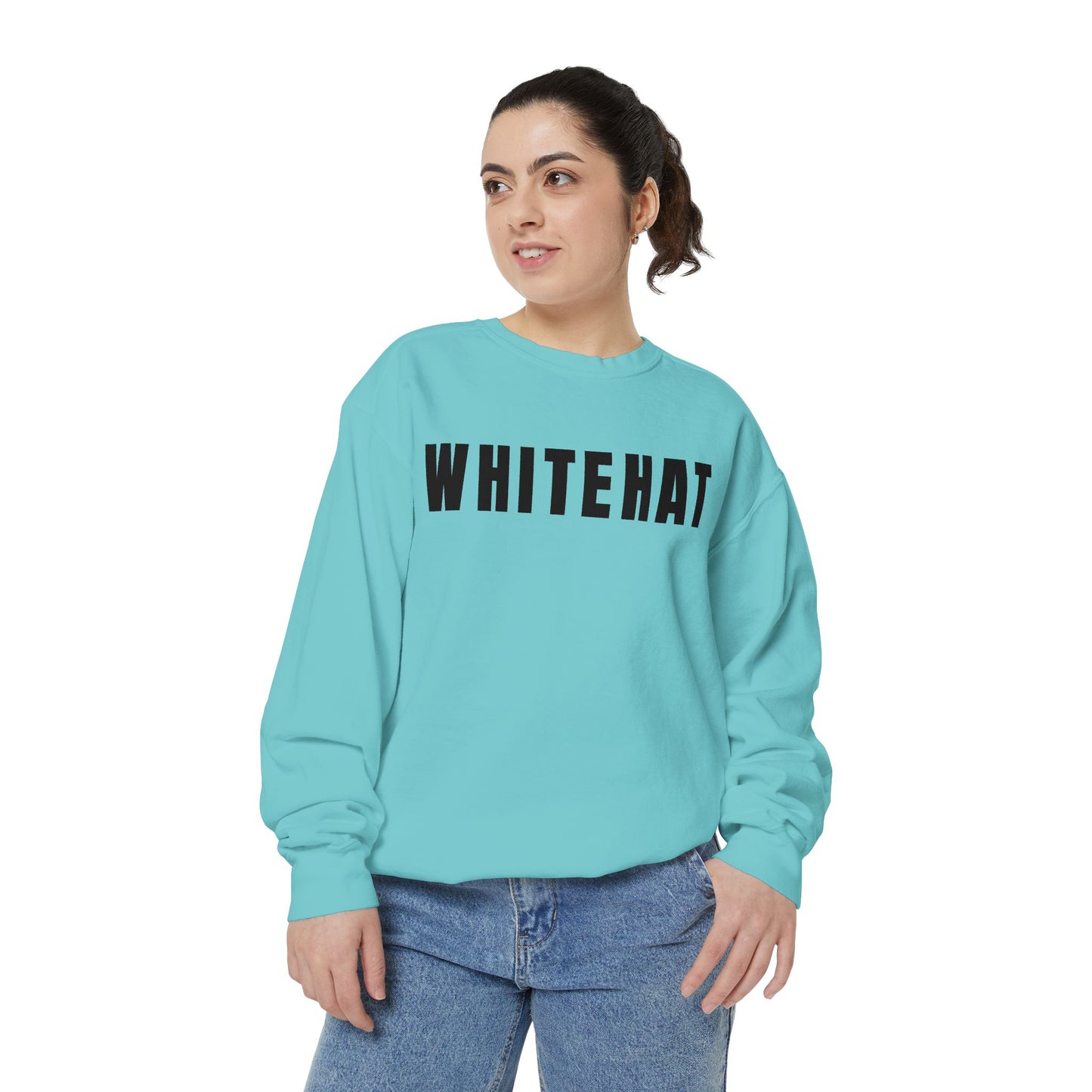 INSPIRED Whitehat UNISEX Garment-Dyed Sweatshirt