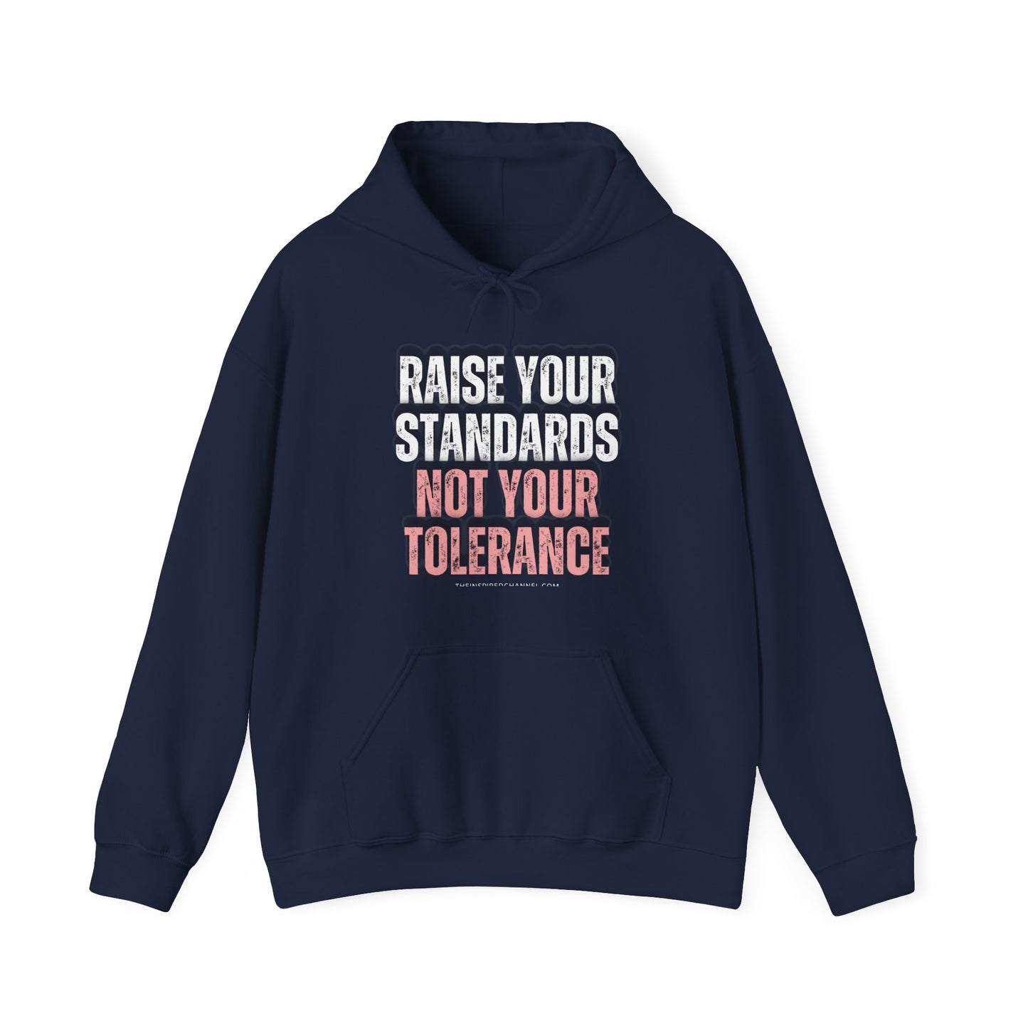 INSPIRED RAISE YOUR STANDARDS Unisex Heavy Blend™ Hooded Sweatshirt