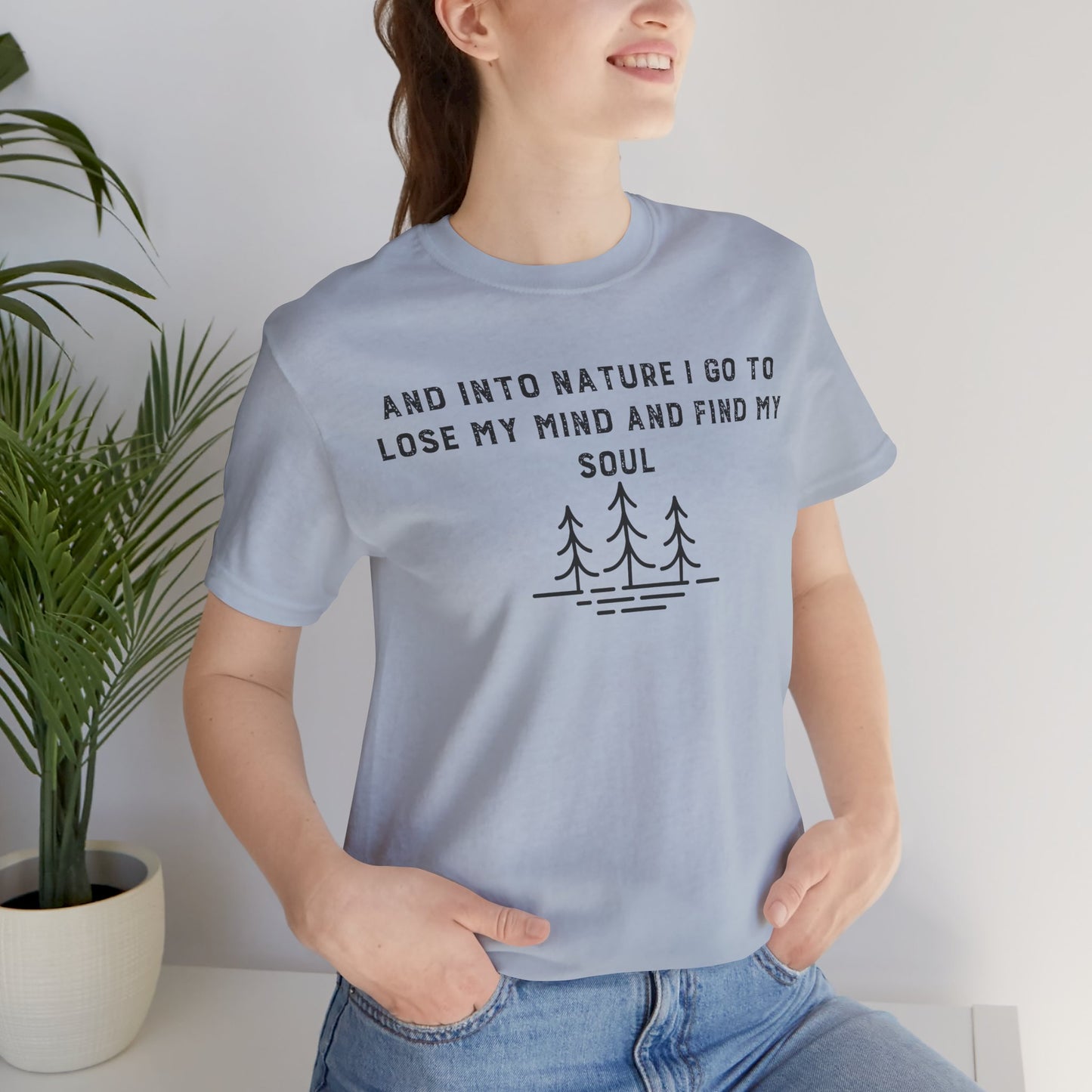INSPIRED GARDEN Unisex Jersey Short Sleeve Tee