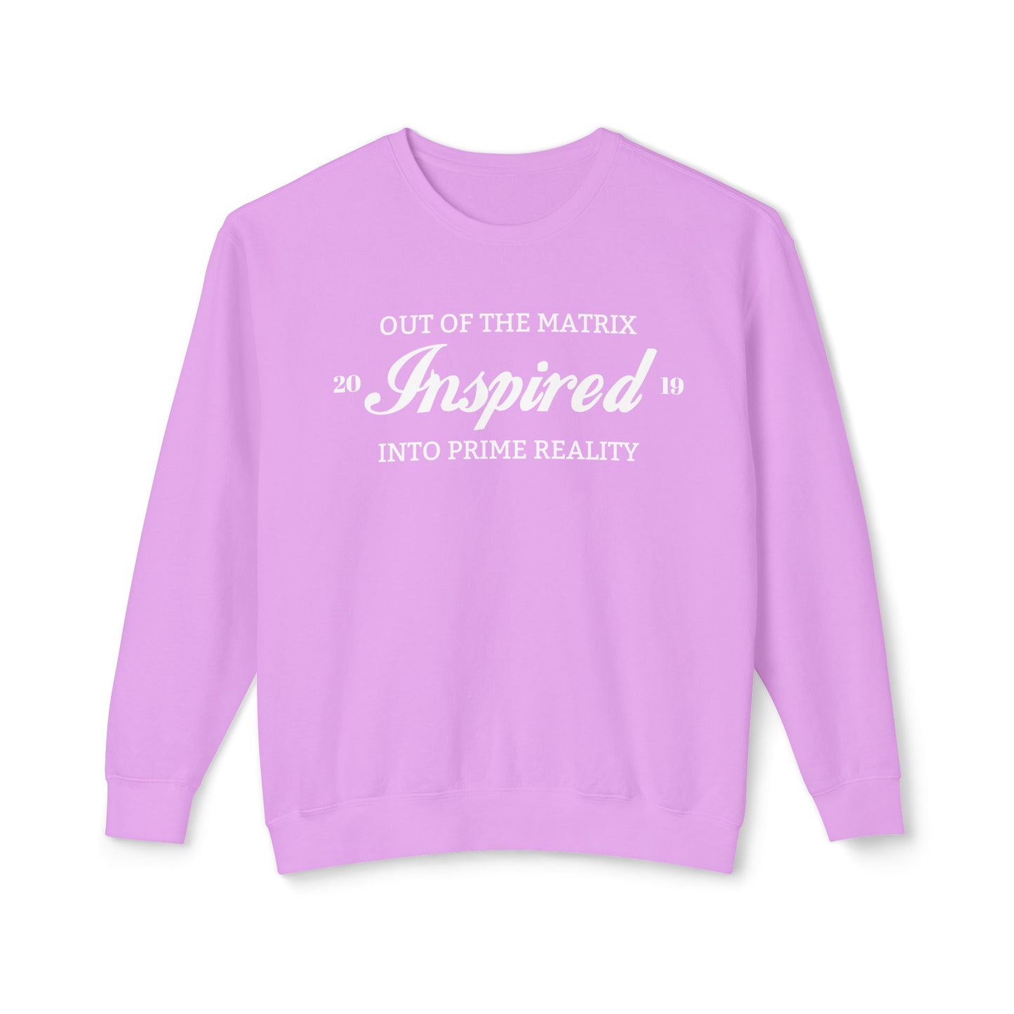 INSPIRED PRIME REALITY Unisex Lightweight Crewneck Sweatshirt