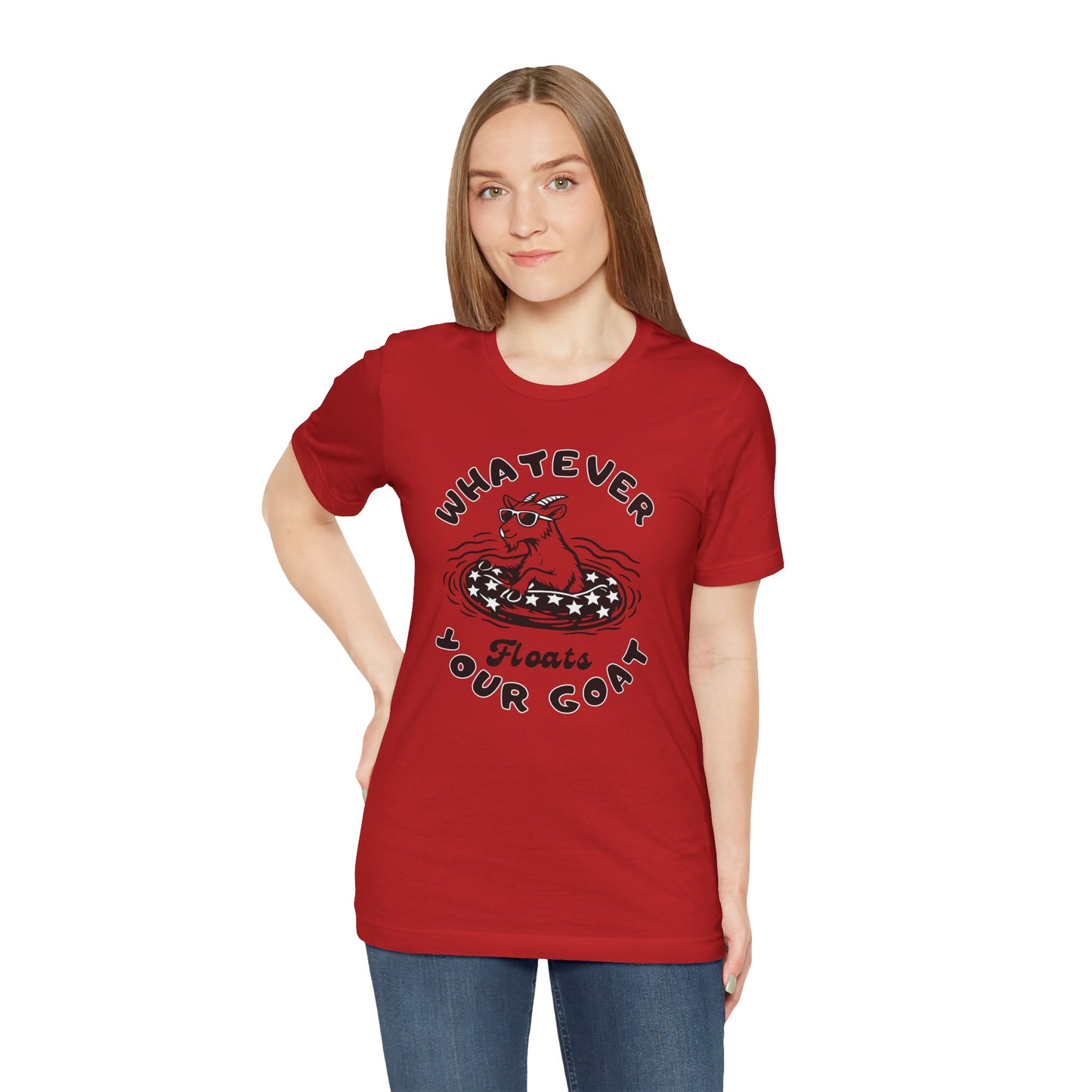 INSPIRED GOAT Float B Unisex Jersey Short Sleeve Tee