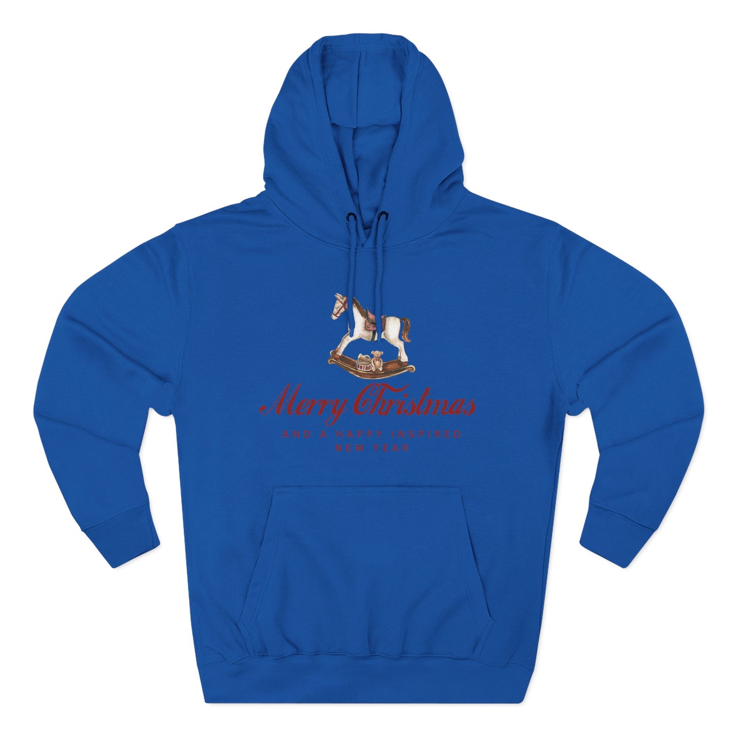 INSPIRED  SPECIAL CHRISTMAS Edition Horse Hoodie UNISEX