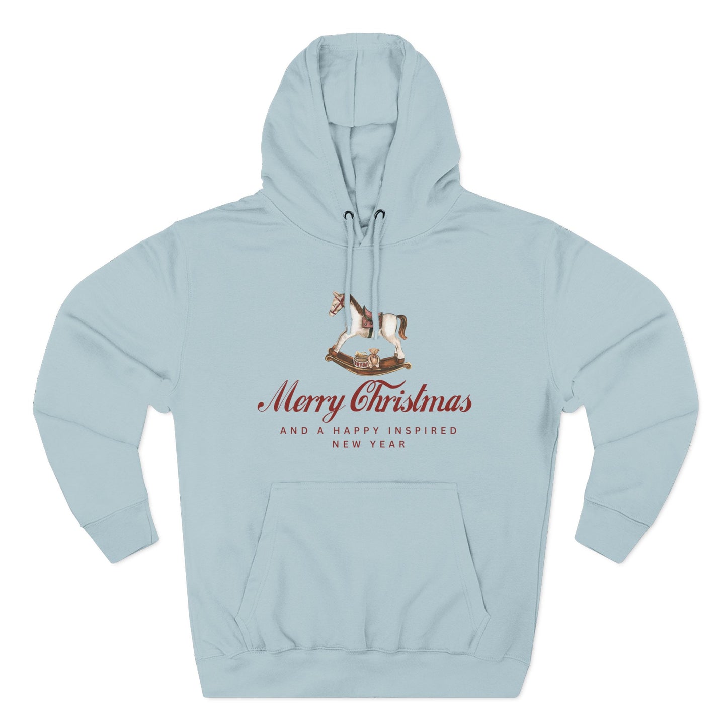 INSPIRED  SPECIAL CHRISTMAS Edition Horse Hoodie UNISEX