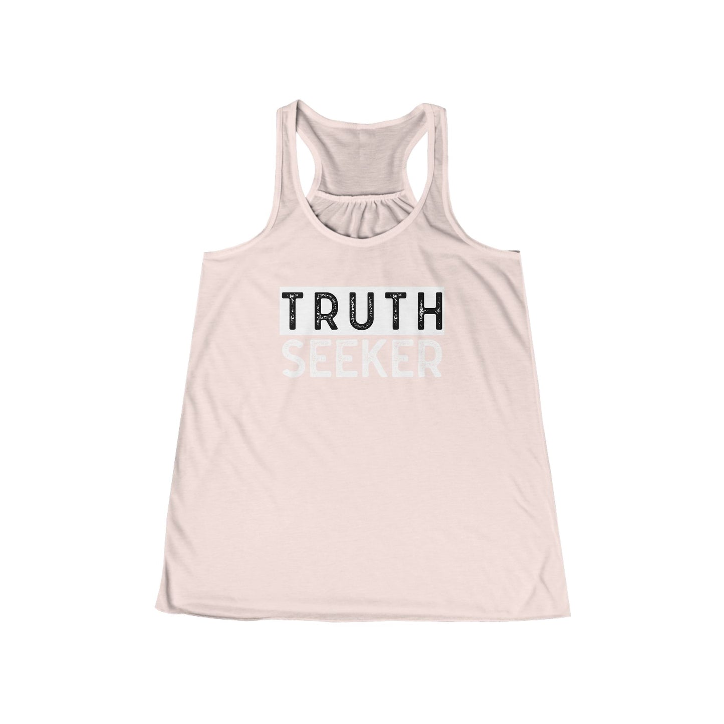 INSPIRED TRUTH SEEKER Women's Flowy Racerback Tank