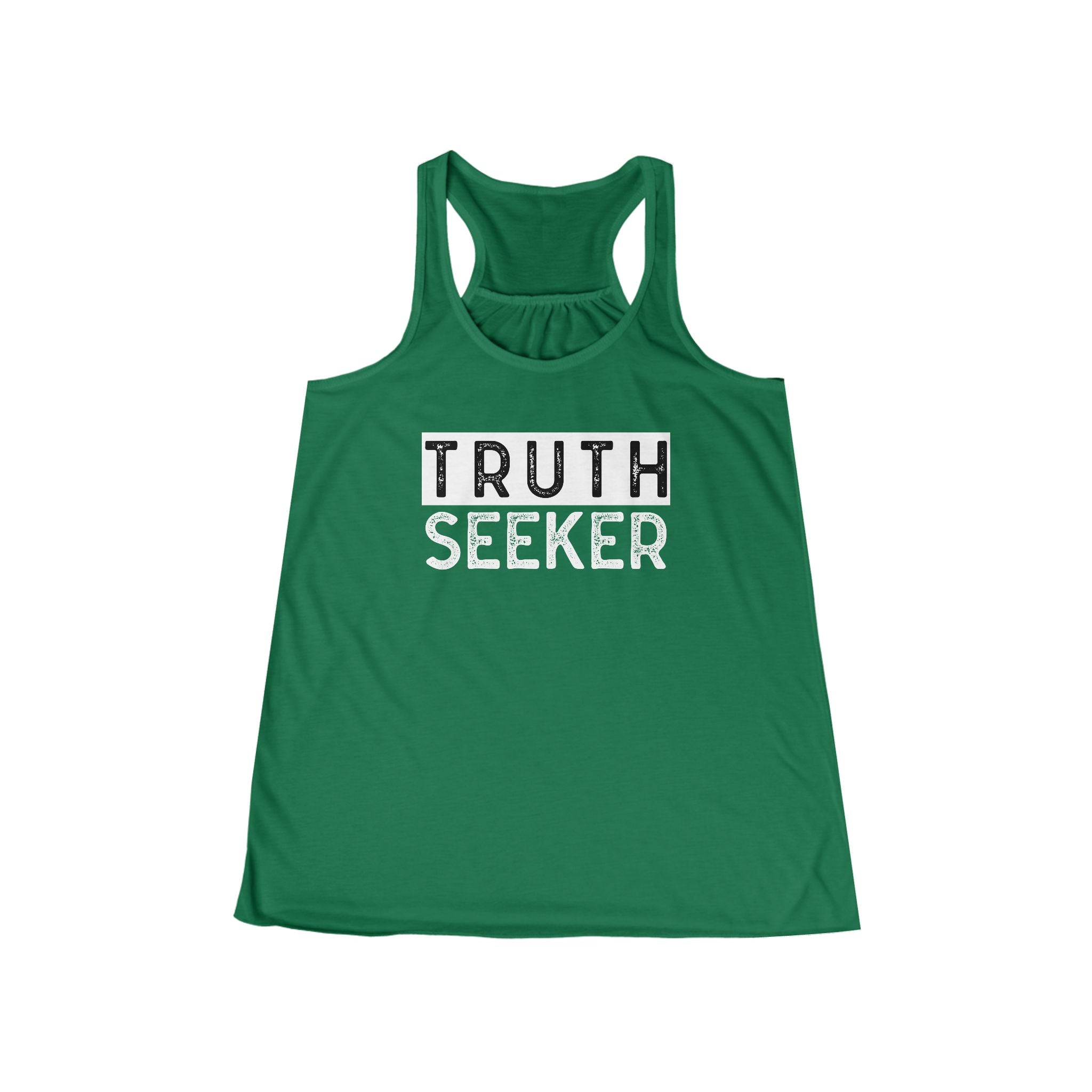 INSPIRED TRUTH SEEKER Women's Flowy Racerback Tank