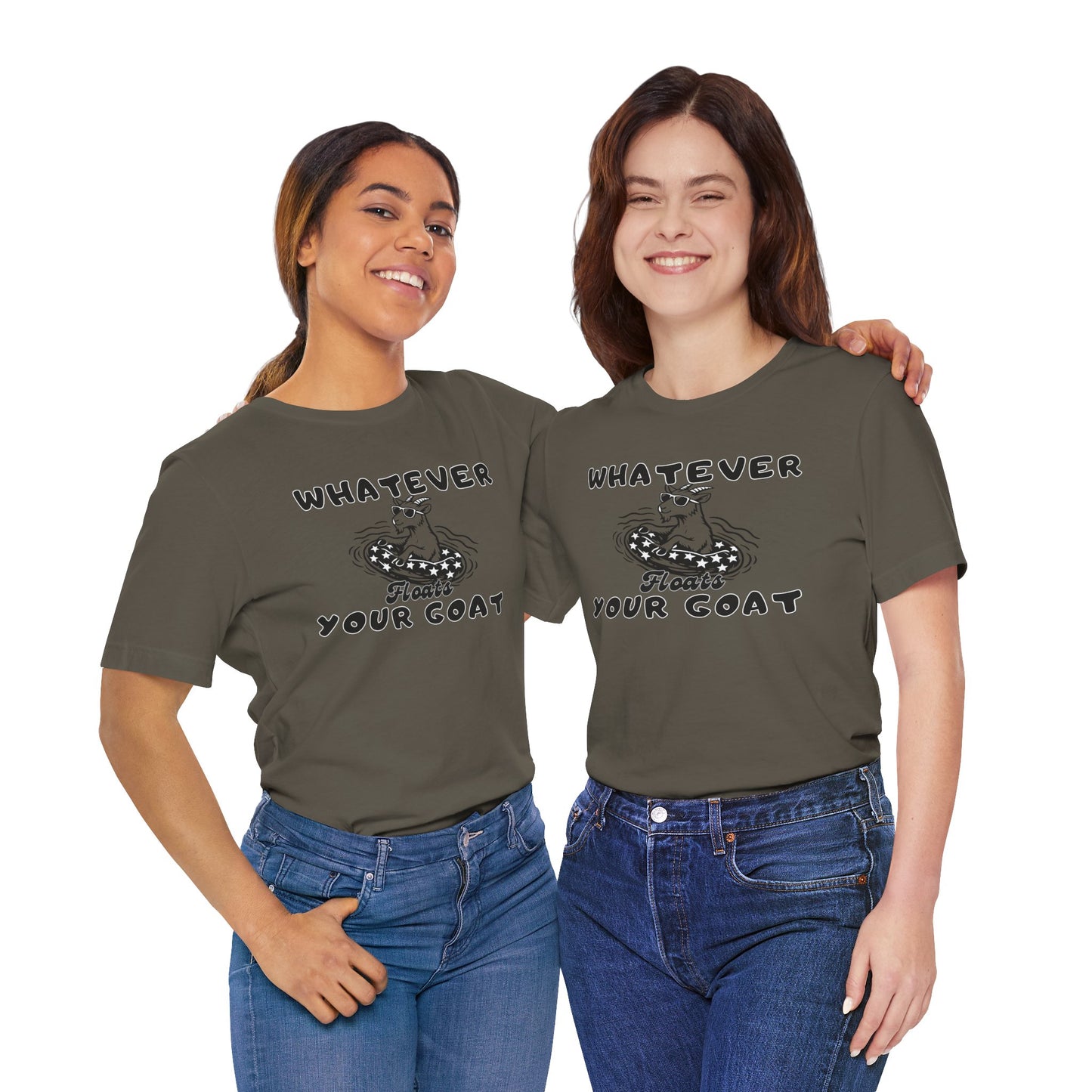 INSPIRED GOAT Float W Unisex Jersey Short Sleeve Tee