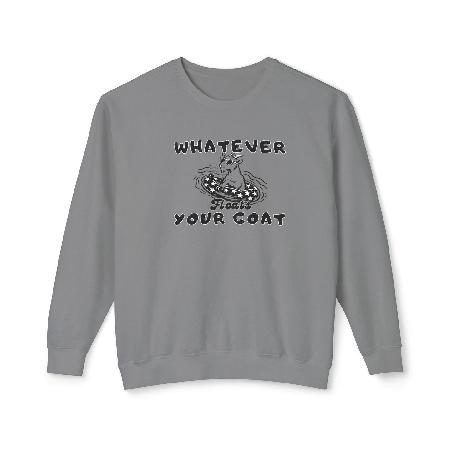 INSPIRED Goat Unisex Lightweight Crewneck Sweatshirt